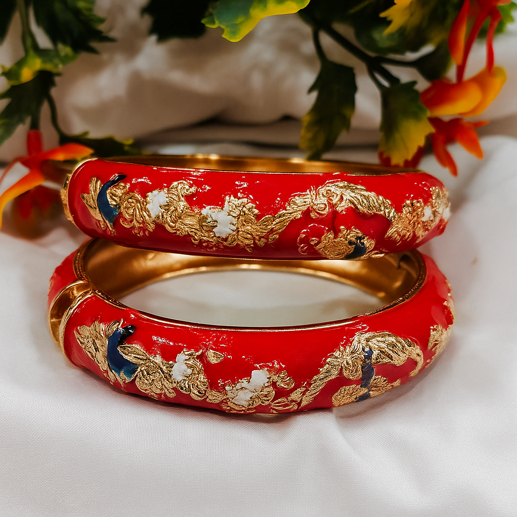Royal Meenakari Designer Bangles