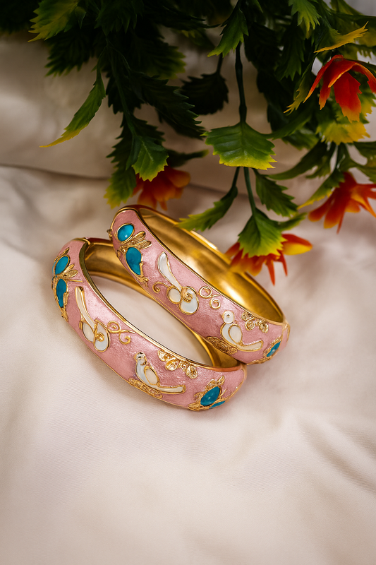 Royal Meenakari Designer Bangles