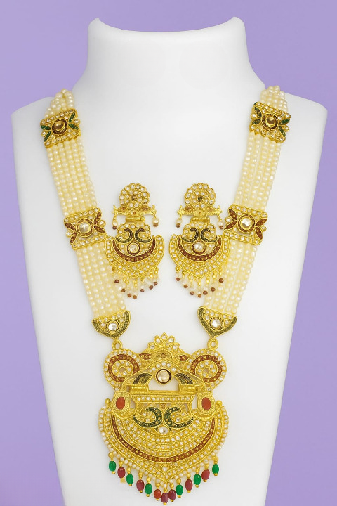 Heritage Kundan Necklace Set