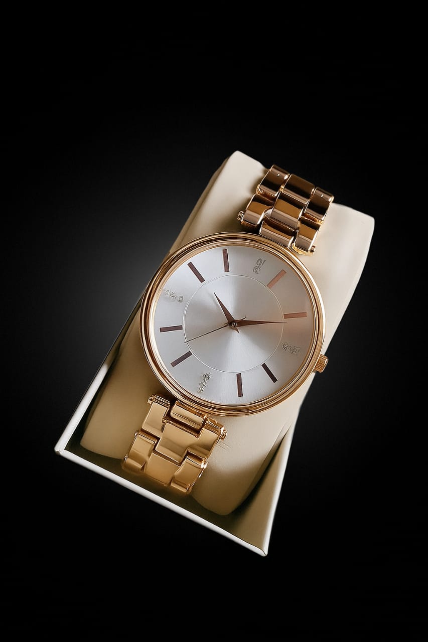 Elegant White Dial Watch