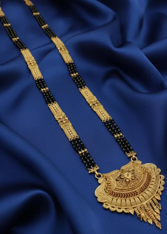 Royal Traditional Gold-Plated Mangalsutra