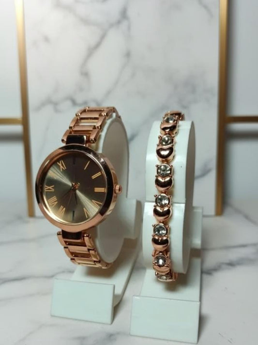 Aura Watch-Bracelet Combo